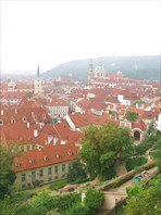 Вид старой Праги-город Прага